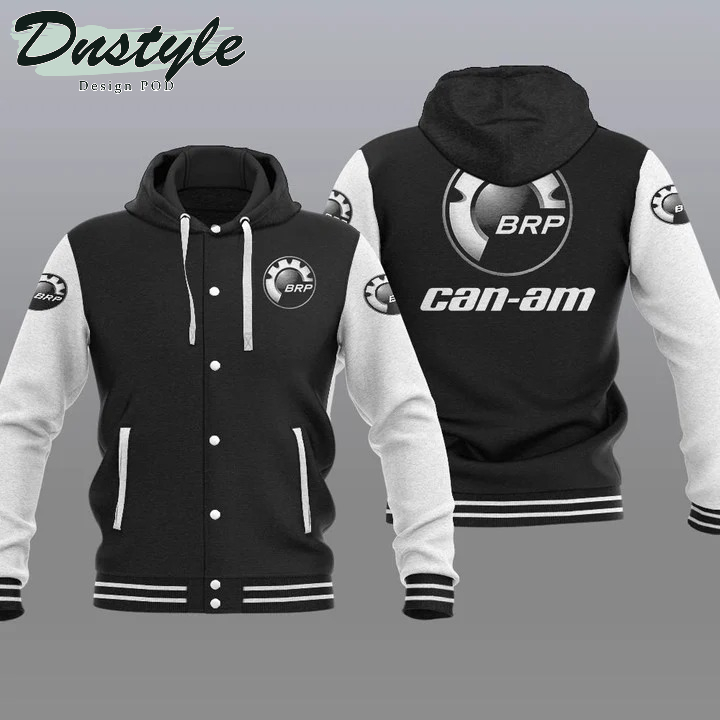 Can-Am Motorcycles Hooded Varsity Jacket