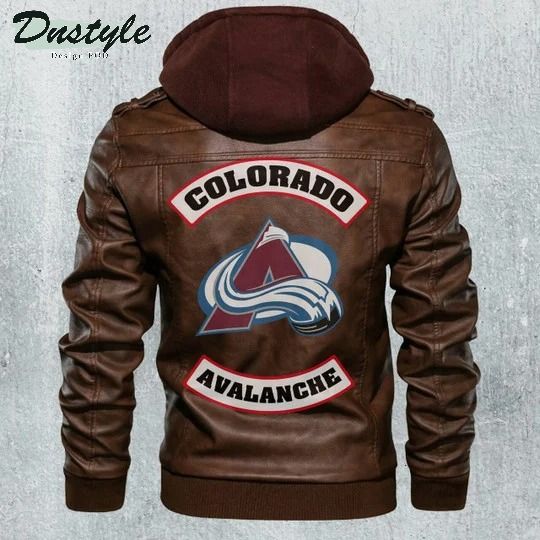 Colorado Avalanche NHL Hockey Leather Jacket