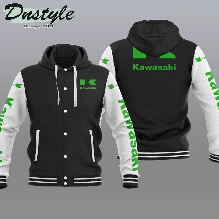 Kawasaki Hooded Varsity Jacket