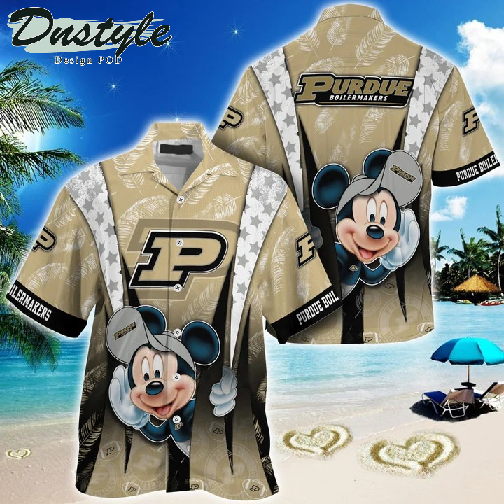 Purdue Boilermakers Mickey NCAA Summer Hawaii Shirt