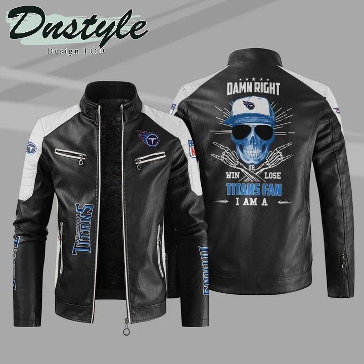 Tennessee Titans NFL Sport Leather Jacket