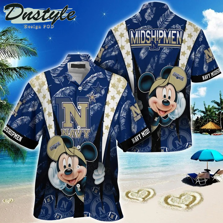 Navy Midshipmen Mickey NCAA Summer Hawaii Shirt