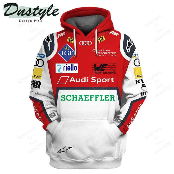 Audi Sport Abt Schaeffler Racing Dhl Lgt All Over Print 3D Hoodie