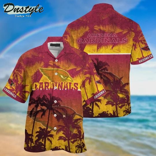 Arizona Cardinals NFL Summer Hawaii Shirt And Short