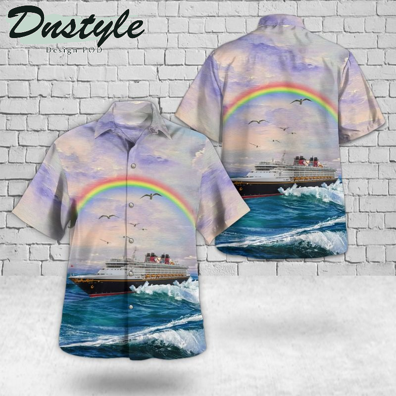 Disney Cruise Line Disney Magic Cruise Ship Hawaiian Shirt
