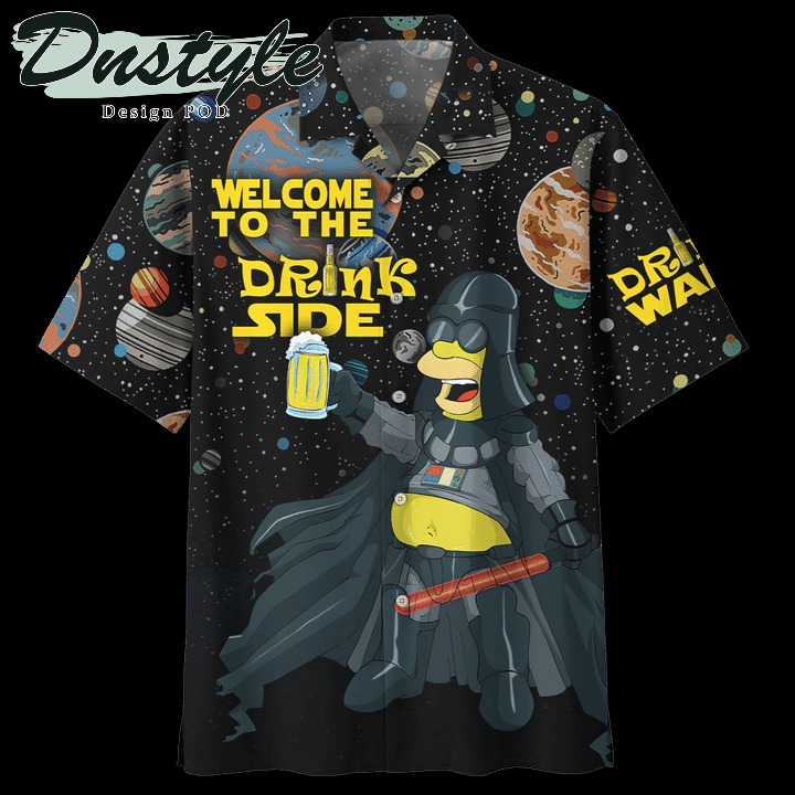 The Simpsons Welcome To The Drinks Side Hawaiian Shirt