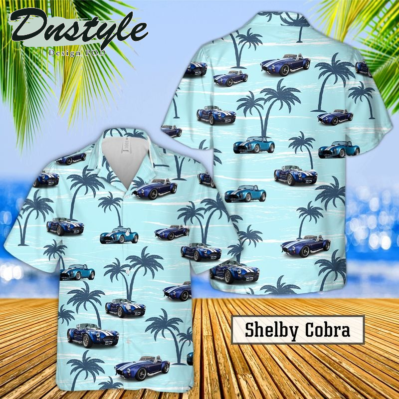 Shelby Cobra Hawaiian Shirt