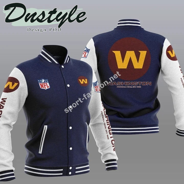 Washington Football Team NFL Varsity Bomber Jacket