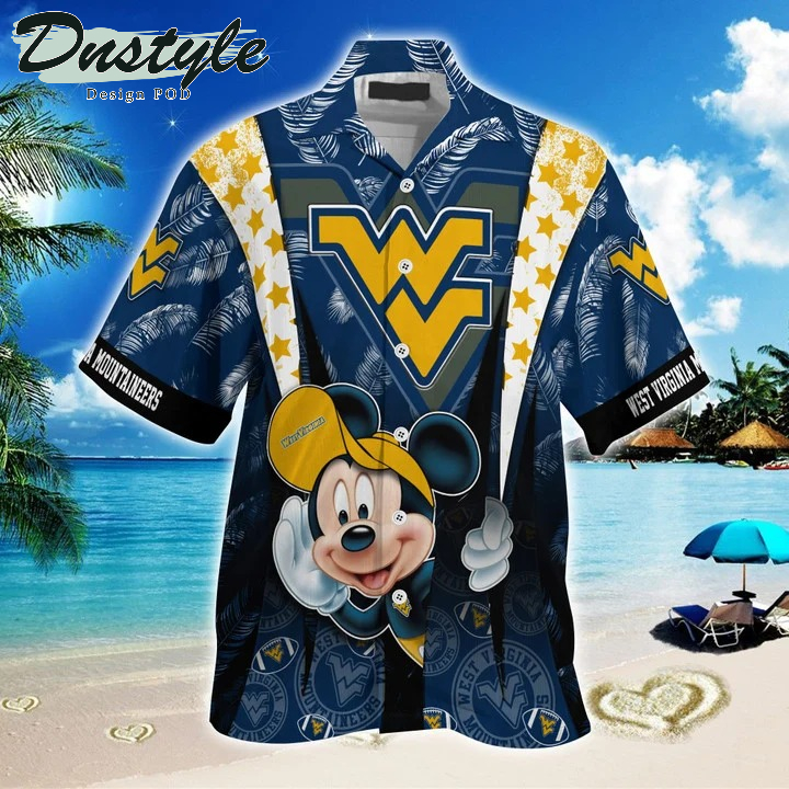 West Virginia Mountaineers Mickey NCAA Summer Hawaii Shirt