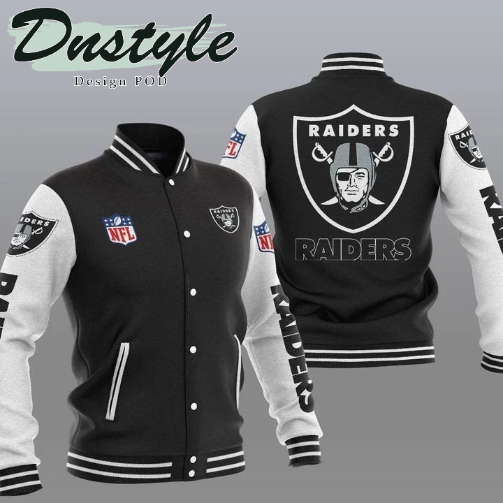 Las Vegas Raiders NFL Varsity Bomber Jacket