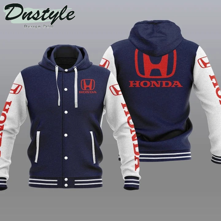 Honda Hooded Varsity Jacket