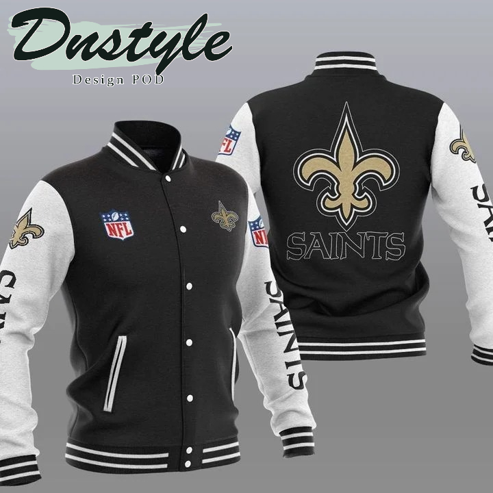 New Orleans Saints NFL Varsity Bomber Jacket