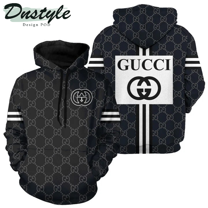 Gucci New All Over Print 3d Hoodie