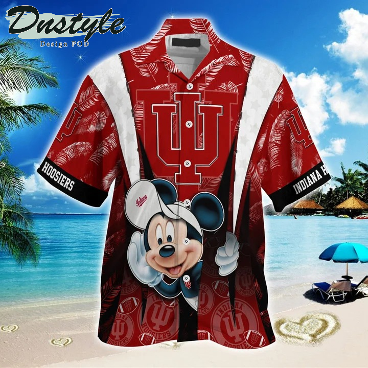 Indiana Hoosiers Mickey NCAA Summer Hawaii Shirt