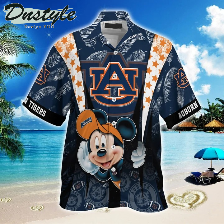 Auburn Tigers Mickey NCAA Summer Hawaii Shirt
