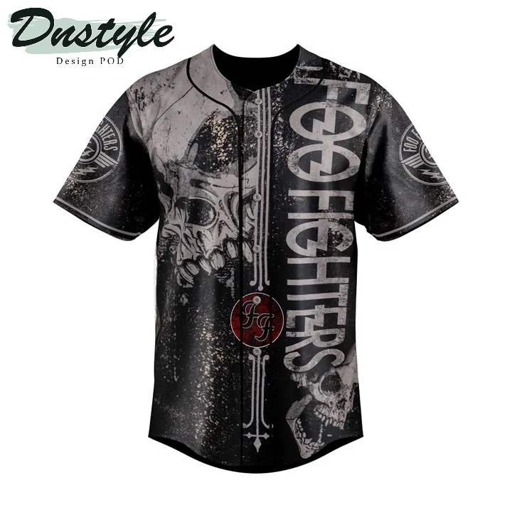 Foo Fighters 3D All Over Printed Baseball Jersey