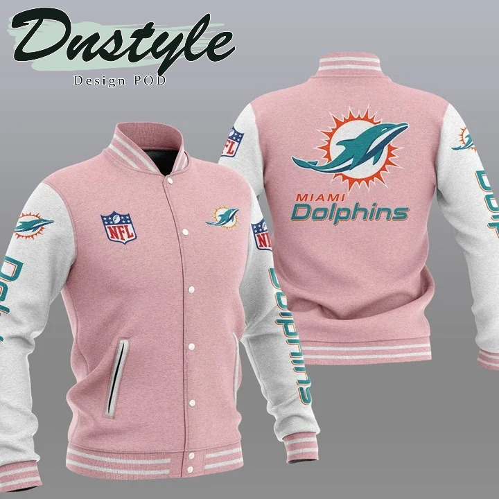 Miami Dolphins NFL Varsity Bomber Jacket