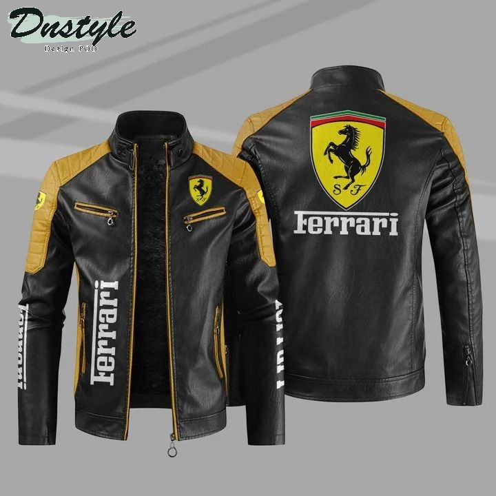 Ferrari Sport Leather Jacket