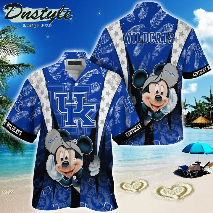 Kentucky Wildcats Mickey NCAA Summer Hawaii Shirt