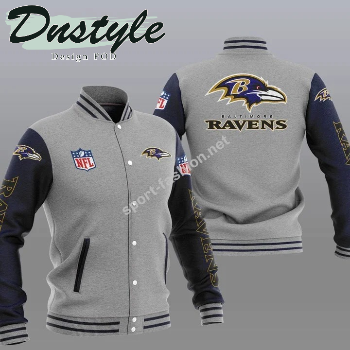 Baltimore Ravens NFL Varsity Bomber Jacket