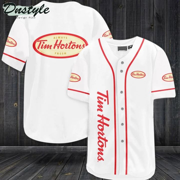 Tim Hortons Baseball Jersey