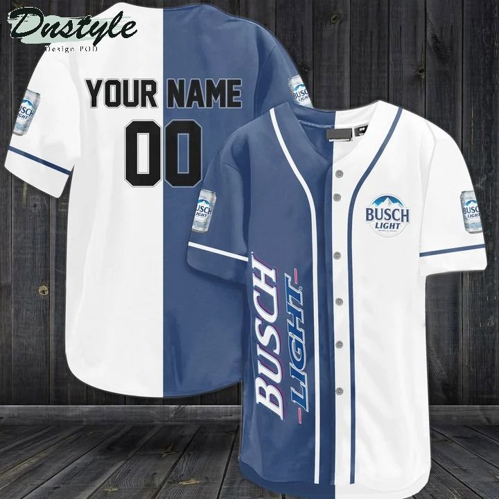 Personalized Busch Light Baseball Jersey