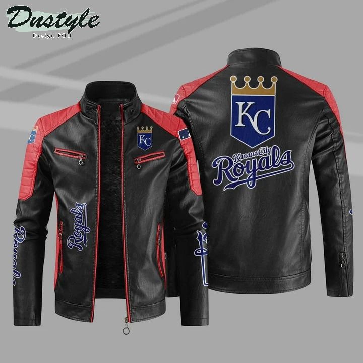 Kansas City Royals MLB Sport Leather Jacket