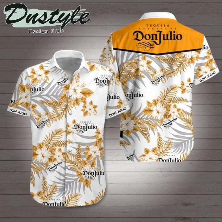 Don Julio Tequila Logo Hawaiian Casual Shirt