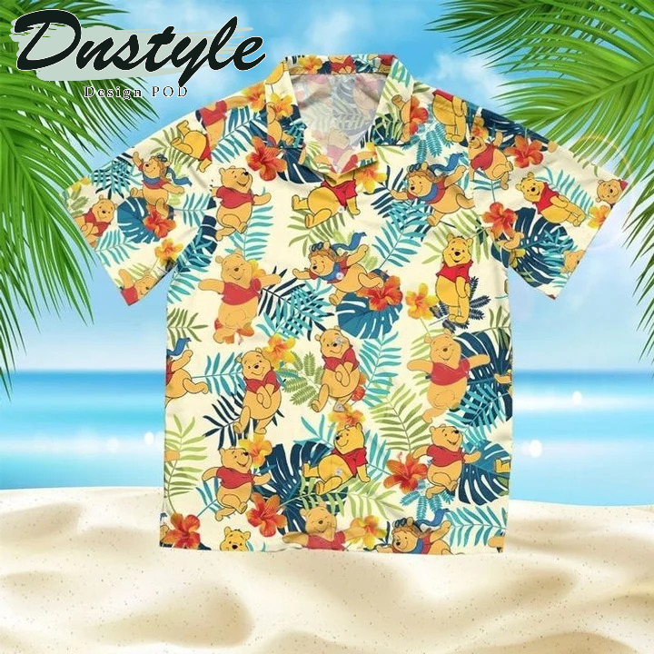 Disney Winnie The Pooh Hawaiian Casual Shirt