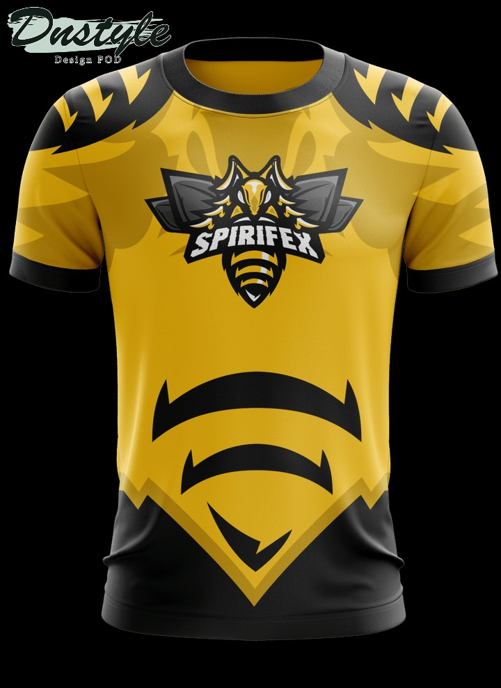 Spirifex eSports yellow Jersey 3d Tshirt