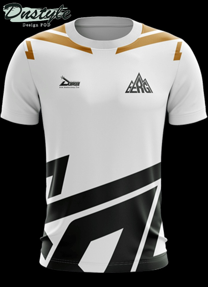 BERG esports White eSports Jersey 3d Tshirt