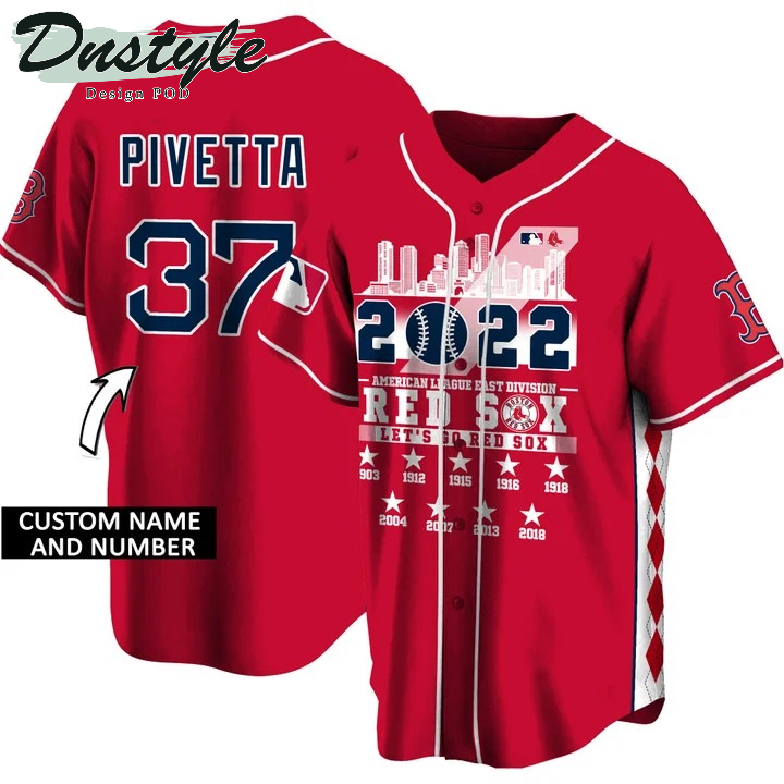 Personalized Boston Red Sox 2022 3D All Over Printed Baseball Jersey 