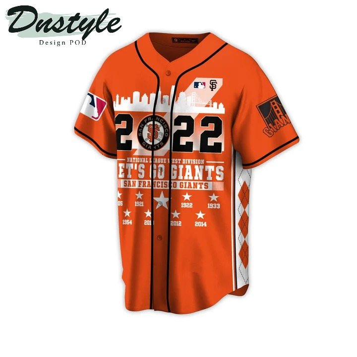 Personalized San Francisco Giants 2022 3D All Over Printed Baseball Jersey 