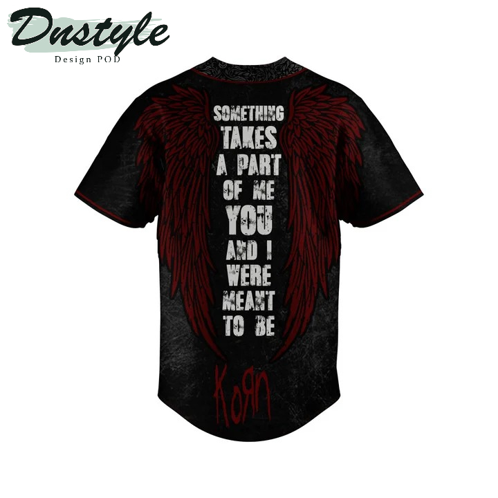 Korn Something Takes A Part Of Me 3D All Over Printed Baseball Jersey