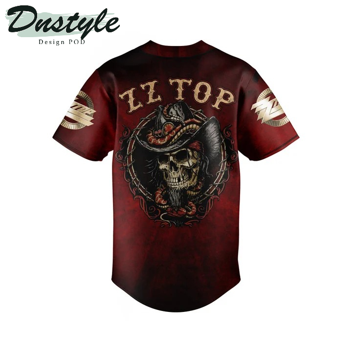 ZZ Top Gimme All Your Lovin 3D All Over Printed Baseball Jersey