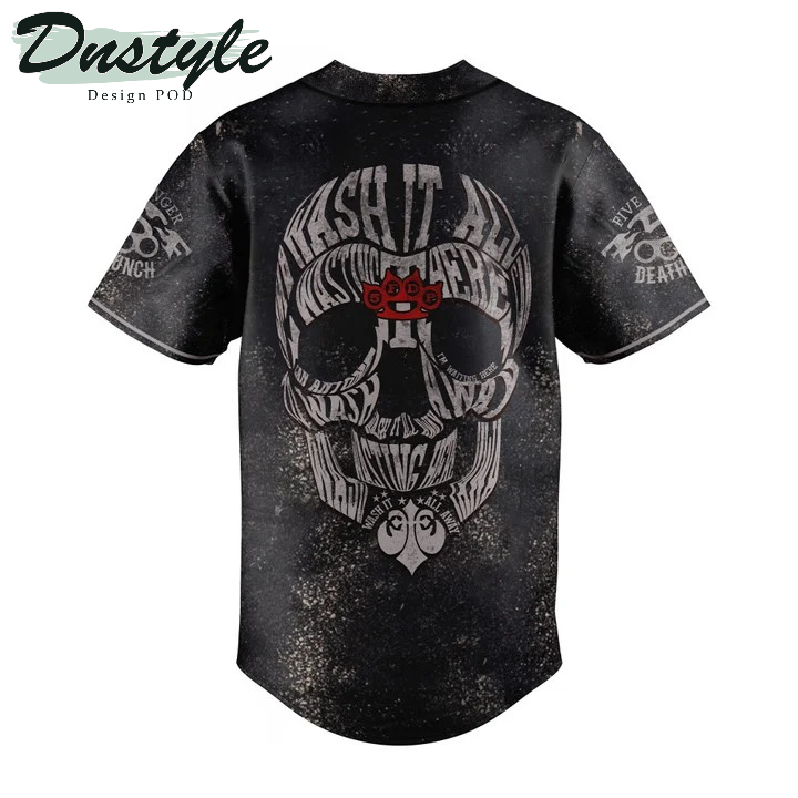 5FDP, Five Finger Death Punch 3D All Over Printed Baseball Jersey