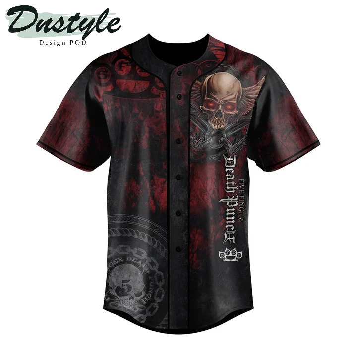 Five Finger Death Punch3D All Over Printed Baseball Jersey