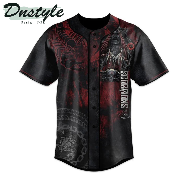 Scorpions 3D All Over Printed Baseball Jersey