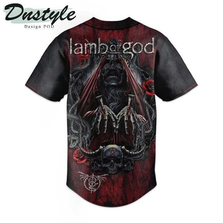 Lamb Of God 3D All Over Printed Baseball Jersey
