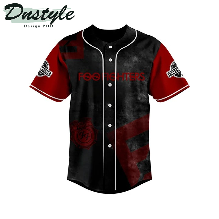 Foo Fighters FF 3D All Over Printed Baseball Jersey