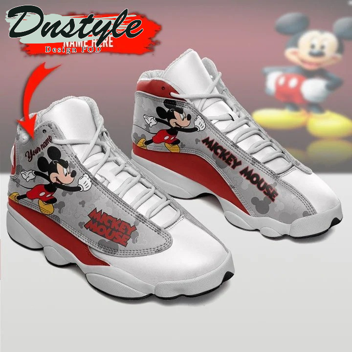 Personalized Micky Mouse air jordan 13 shoes sneakers