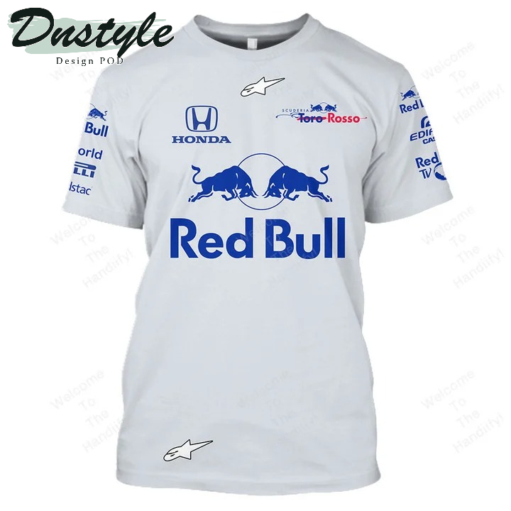Red Bull Racing Honda Scuderia Toro Rosso All Over Print 3D Hoodie