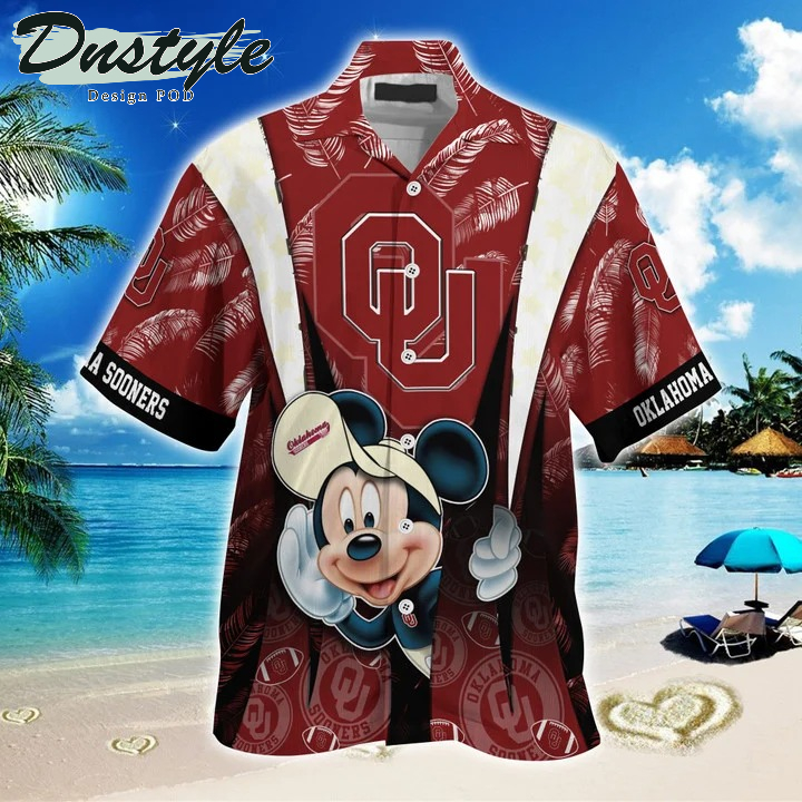 Oklahoma Sooners Mickey NCAA Summer Hawaii Shirt