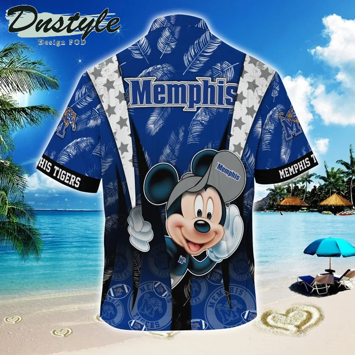 Memphis Tigers Mickey NCAA Summer Hawaii Shirt