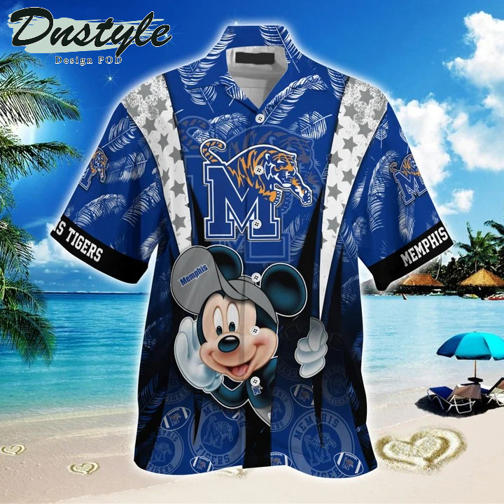 Memphis Tigers Mickey NCAA Summer Hawaii Shirt