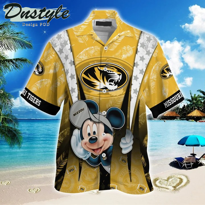 Missouri Tigers Mickey NCAA Summer Hawaii Shirt