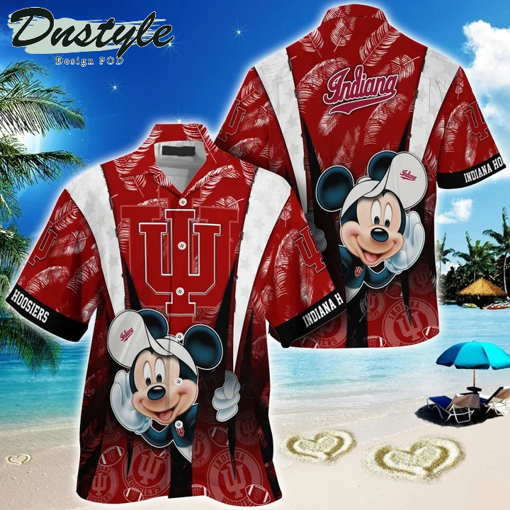 Indiana Hoosiers Mickey NCAA Summer Hawaii Shirt