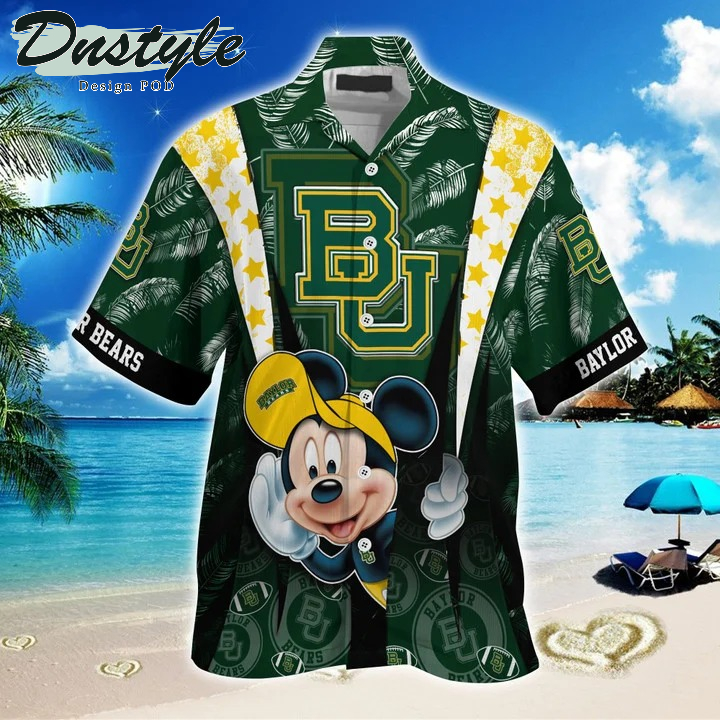 Baylor Bears Mickey NCAA Summer Hawaii Shirt