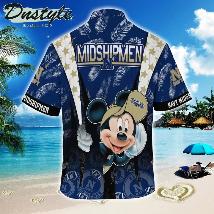 Navy Midshipmen Mickey NCAA Summer Hawaii Shirt