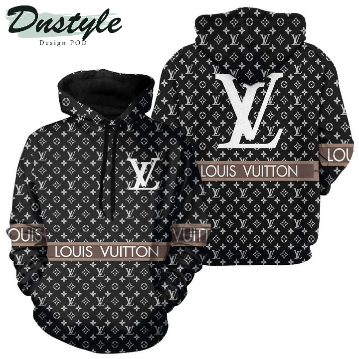 LV Louis Vuitton 3d All Over Print Hoodie - DNstyles